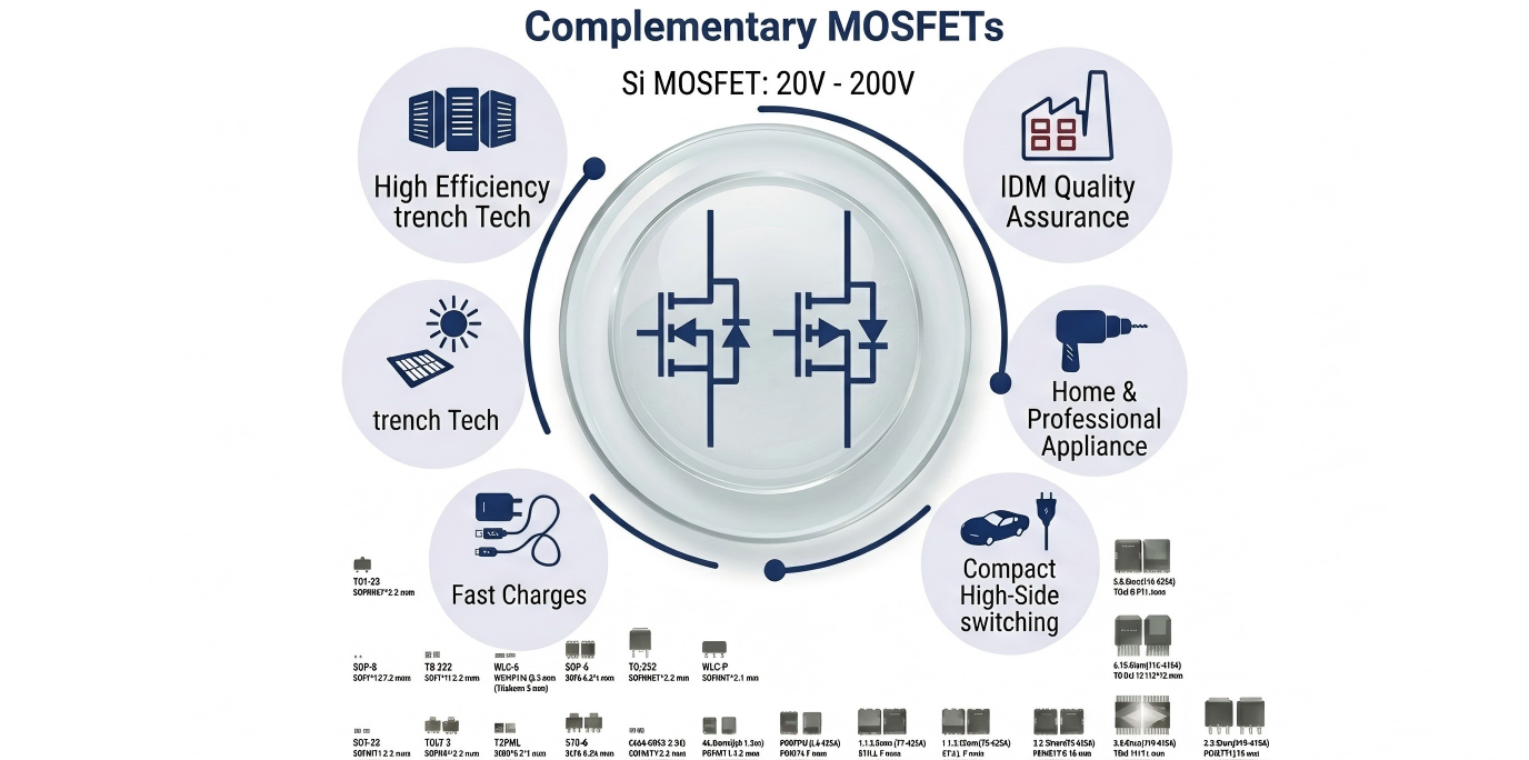 Complementary MOSFET Portfolio